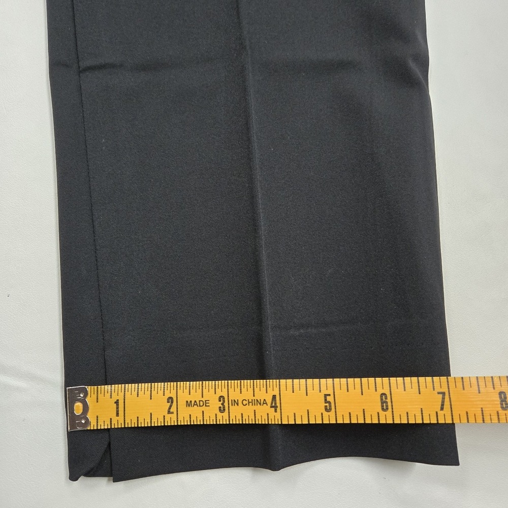 DKNY Women's‎ Dress Pants Size 14, Black Straight Leg - Picture 12 of 13